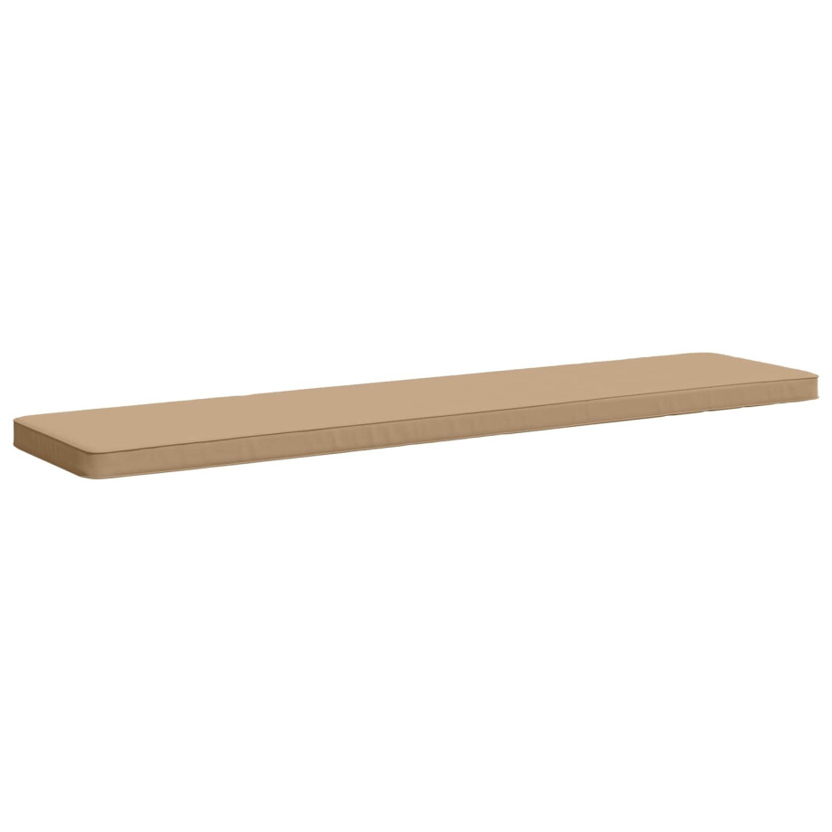 vidaXL 1-delig Bankkussen VUGHT 100% Polyester Zand 180 x 40 x 5 cm vidaXL 1-delig Bankkussen VUGHT 100% Polyester Zand 180 x 40 x 5 cm afbeelding 1