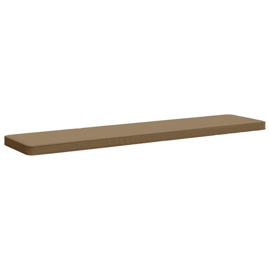 vidaXL 1-delig Bankkussen VUGHT 100% Polyester Taupe 180 x 40 x 5 cm vidaXL 1-delig Bankkussen VUGHT 100% Polyester Taupe 180 x 40 x 5 cm afbeelding 1