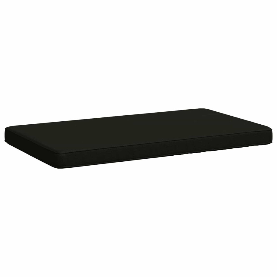 vidaXL 1-delig Bankkussen VUGHT 100% Polyester Zwart 60 x 50 x 5 cm vidaXL 1-delig Bankkussen VUGHT 100% Polyester Zwart 60 x 50 x 5 cm afbeelding 1