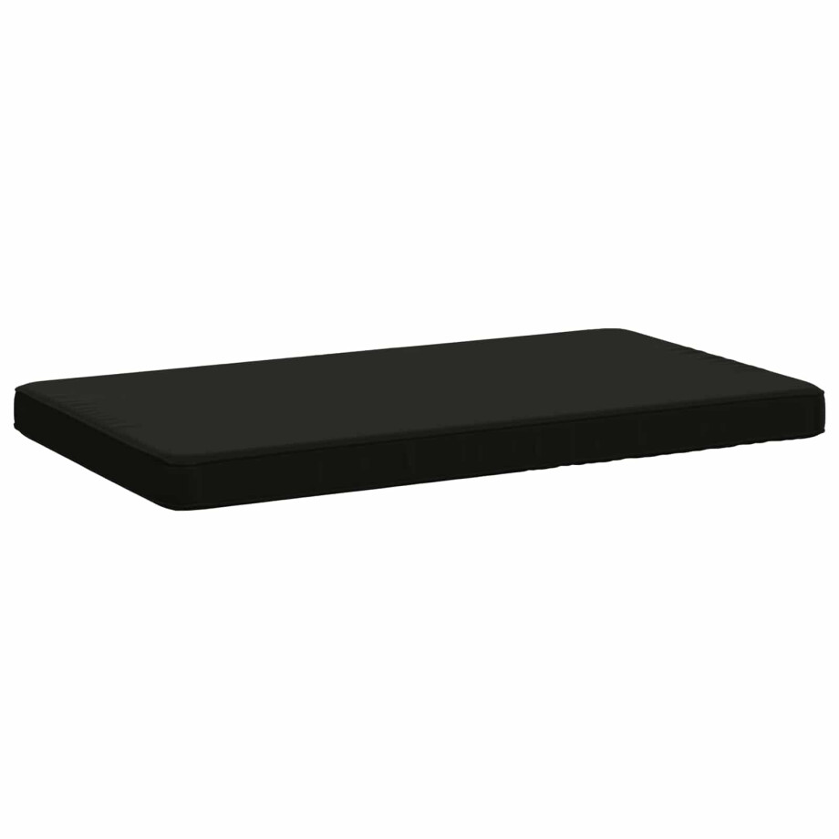 vidaXL 1-delig Bankkussen VUGHT 100% Polyester Zwart 60 x 50 x 5 cm vidaXL 1-delig Bankkussen VUGHT 100% Polyester Zwart 60 x 50 x 5 cm afbeelding 1