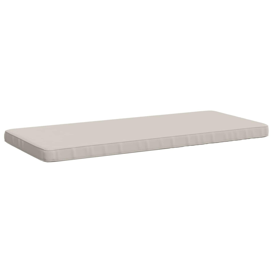 vidaXL 1-delig Bankkussen VUGHT 100% Polyester Wit 120 x 50 x 5 cm vidaXL 1-delig Bankkussen VUGHT 100% Polyester Wit 120 x 50 x 5 cm afbeelding 1