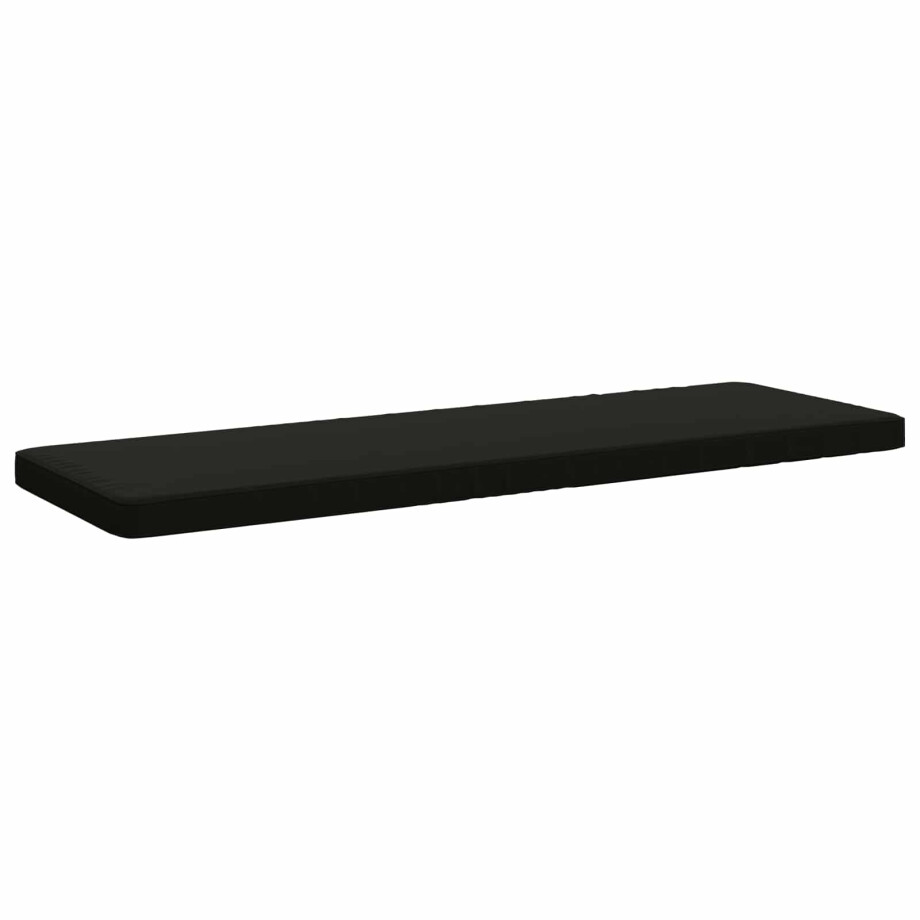 vidaXL 1-delig Bankkussen VUGHT 100% Polyester Zwart 150 x 50 x 5 cm vidaXL 1-delig Bankkussen VUGHT 100% Polyester Zwart 150 x 50 x 5 cm afbeelding 1