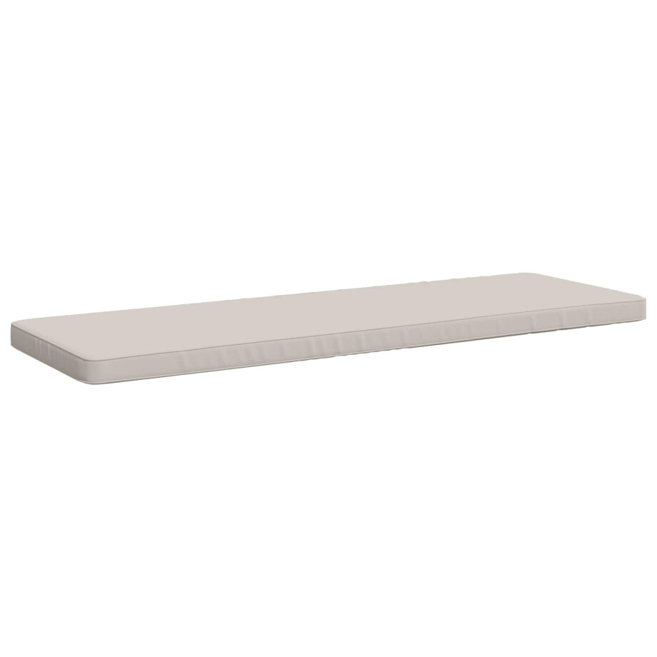 vidaXL 1-delig Bankkussen VUGHT 100% Polyester Wit 160 x 50 x 5 cm vidaXL 1-delig Bankkussen VUGHT 100% Polyester Wit 160 x 50 x 5 cm afbeelding 1