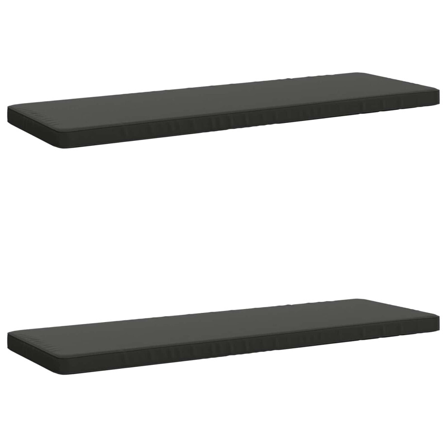 vidaXL 2-delige Bankkussens VUGHT 2 st 100% Polyester Antraciet vidaXL 2-delige Bankkussens VUGHT 2 st 100% Polyester Antraciet afbeelding 1