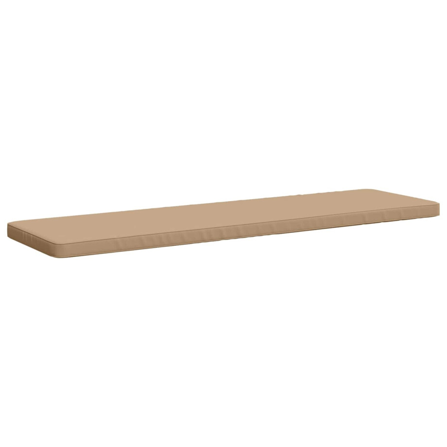 vidaXL 1-delig Bankkussen VUGHT 100% Polyester Zand 180 x 50 x 5 cm vidaXL 1-delig Bankkussen VUGHT 100% Polyester Zand 180 x 50 x 5 cm afbeelding 1