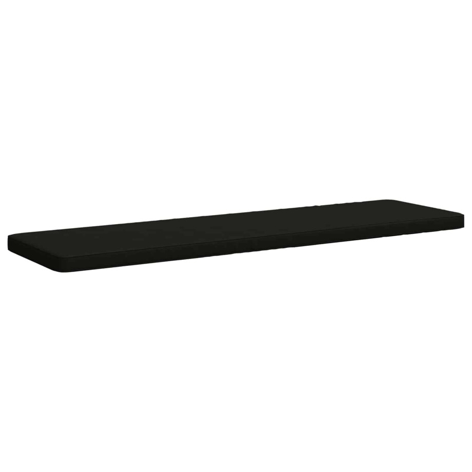 vidaXL 1-delig Bankkussen VUGHT 100% Polyester Zwart 180 x 50 x 5 cm vidaXL 1-delig Bankkussen VUGHT 100% Polyester Zwart 180 x 50 x 5 cm afbeelding 1