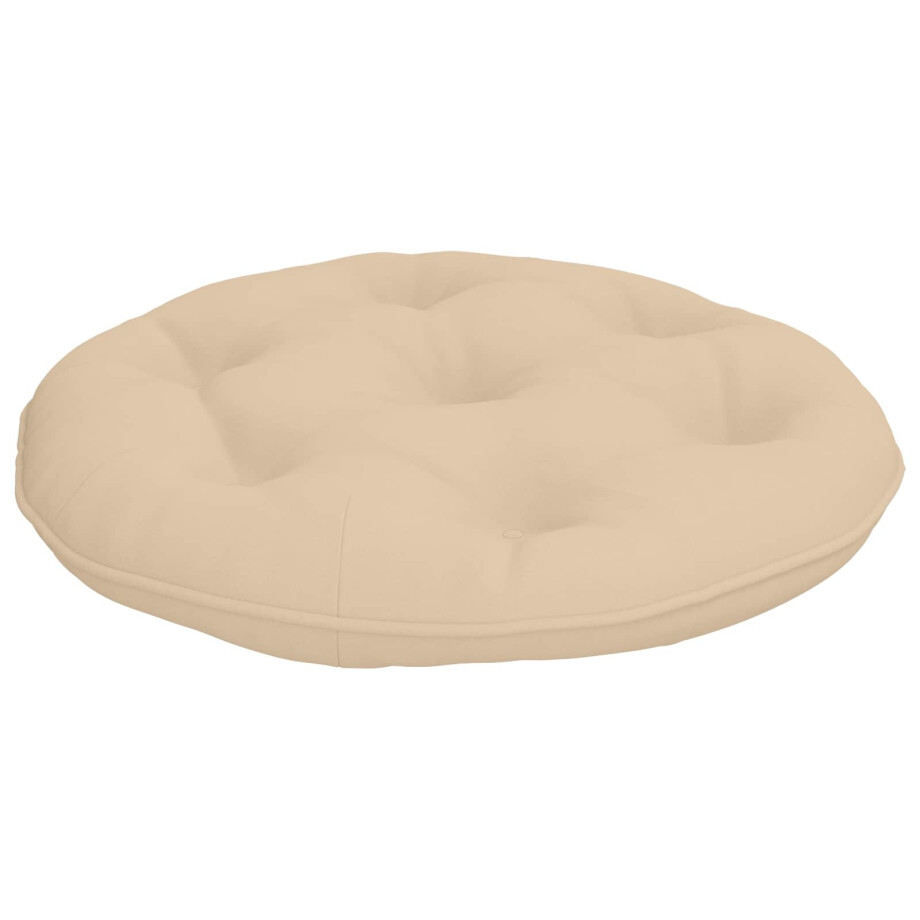 vidaXL Hangstoel Kussen VIANEN 100% Polyester Crèmekleurig vidaXL Hangstoel Kussen VIANEN 100% Polyester Crèmekleurig afbeelding 1