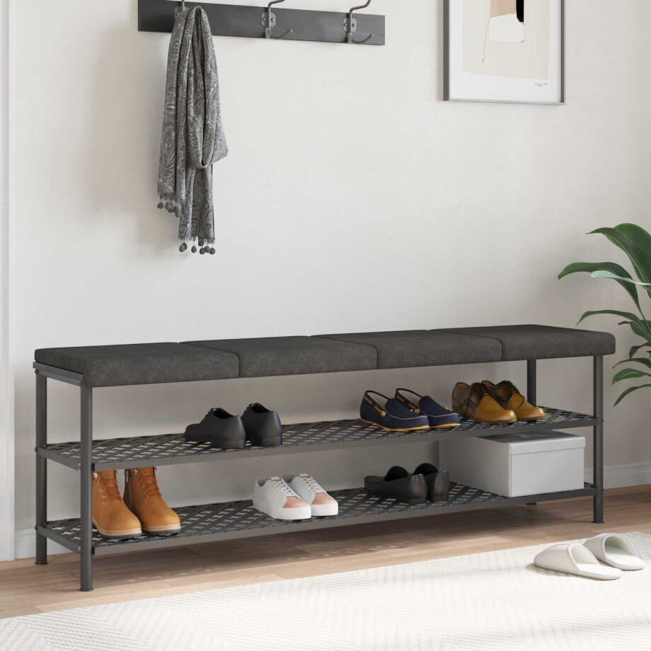 vidaXL Bankkussen 4 st Kunstleer Zwart Diepte 35 cm vidaXL Bankkussen 4 st Kunstleer Zwart Diepte 35 cm afbeelding 1