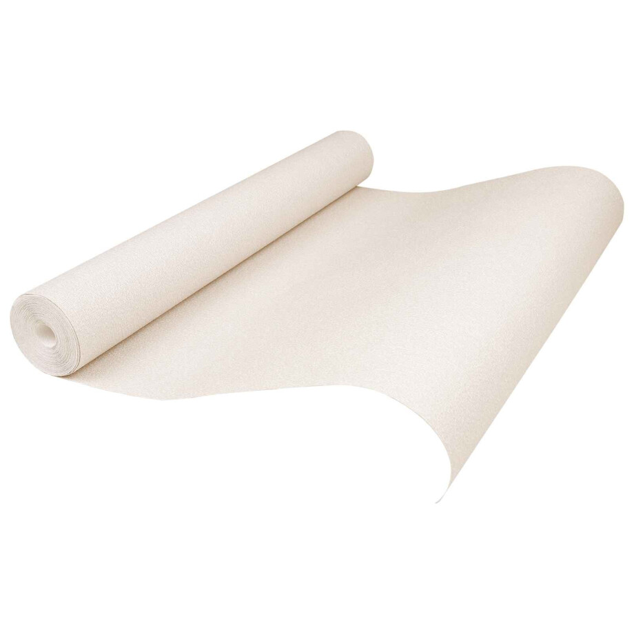 vidaXL 3D Vast Behang Gestreept Beige 10 x 0,53 m Non-Woven Stof afbeelding 1