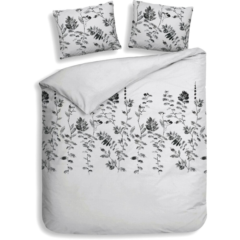 Heckettlane Rocco Dekbedovertrek - Extra breed - 260x200/220 cm - Grey afbeelding 1