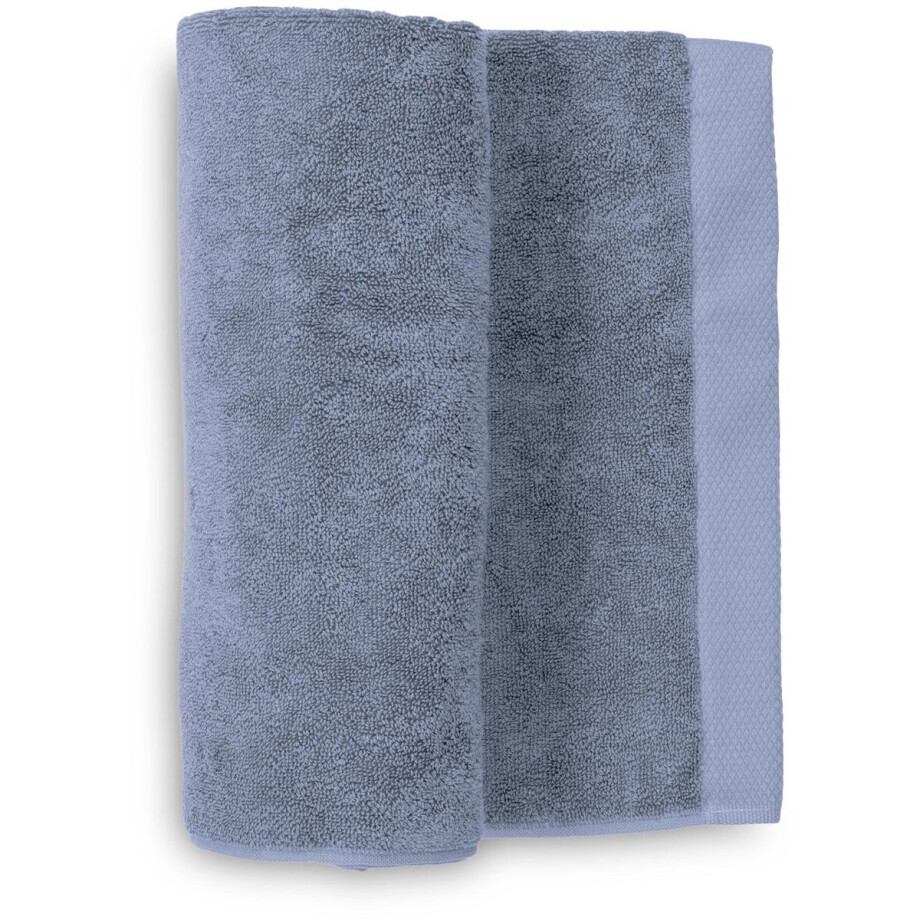 Heckettlane Strandlaken Premium - Hotelkwaliteit Handdoek van 100% Katoen - 90x180 cm - Strandhanddoek 2 Stuks - Blauw afbeelding 1
