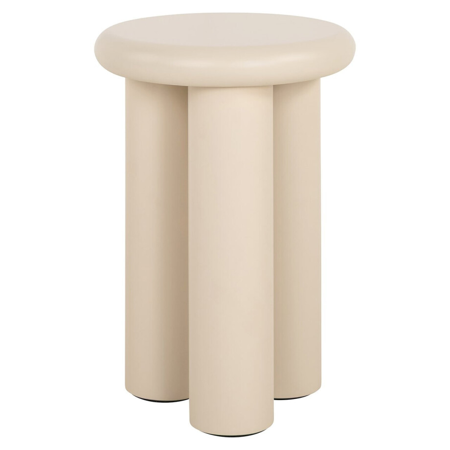 Richmond Ronde Bijzettafel 'Elbaz' 35cm, kleur Beige afbeelding 1