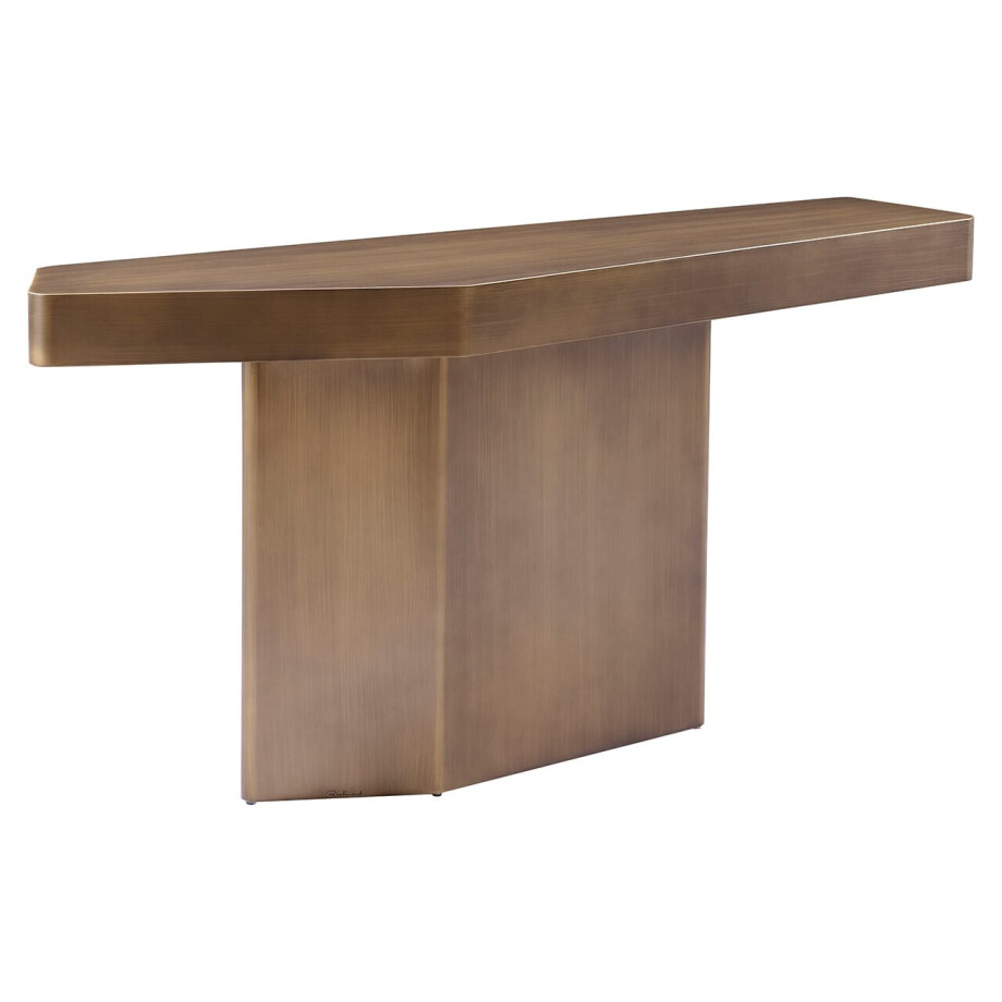 Richmond Sidetable 'Hexa' 150cm, kleur Brushed Gold afbeelding 1