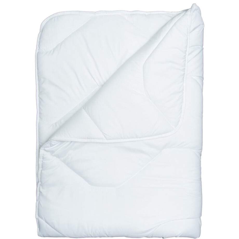 Good Morning dekbed effen kleur - Dekbed 140x220 cm - Wit afbeelding 1