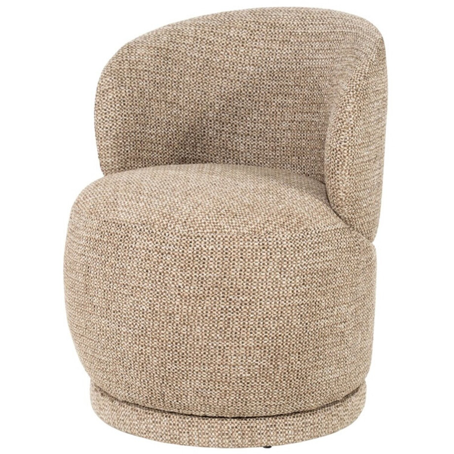 Eleonora eetkamerstoel Sulo bruin afbeelding 1