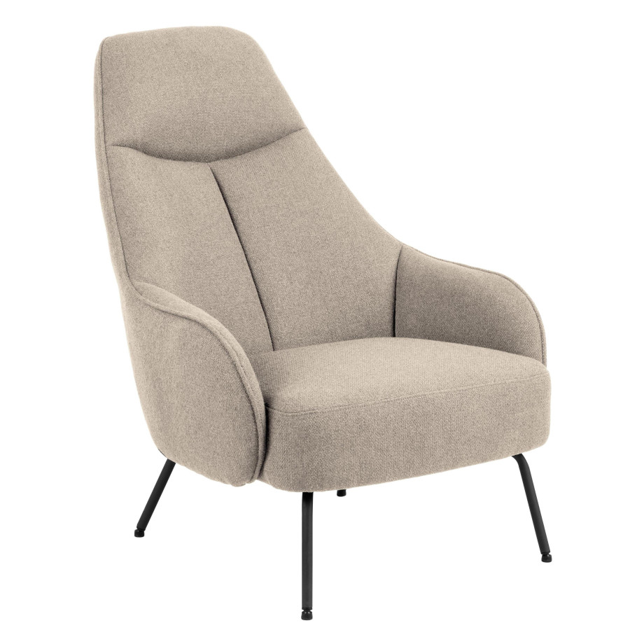 Bendt Fauteuil 'Nakeda' kleur Beige afbeelding 1