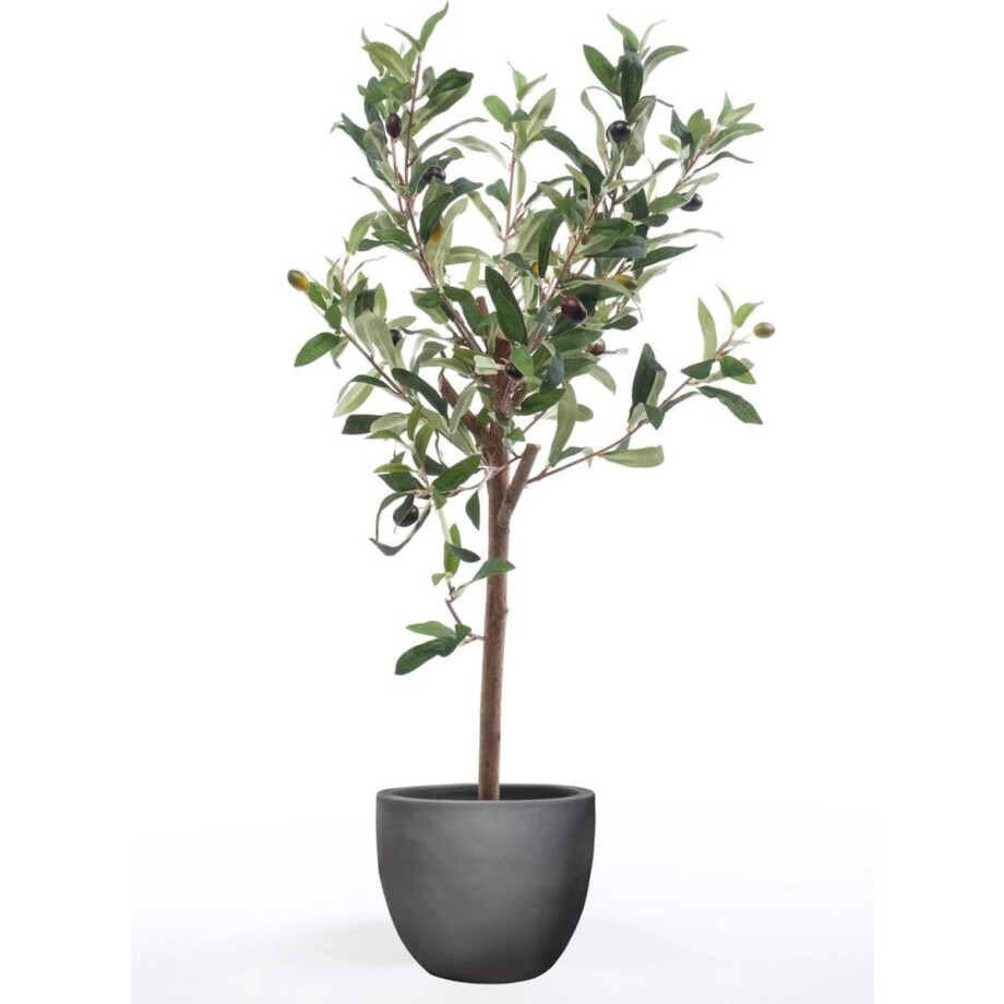 Emerald - Kunstplant - olijfboom - mini - 65 - cm Emerald - Kunstplant - olijfboom - mini - 65 - cm afbeelding 1