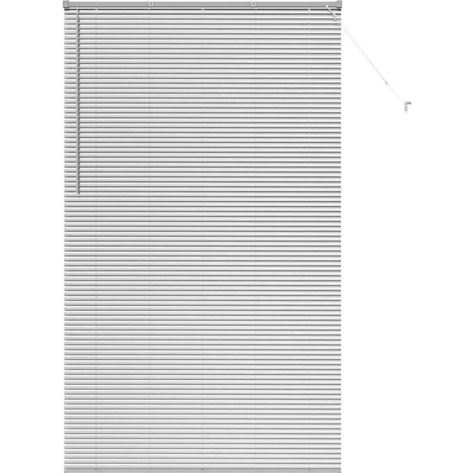 vidaXL - Venetiaanse - jaloezie - zilver - 220 - x - 135 - cm - 25 - mm - Aluminium afbeelding 1