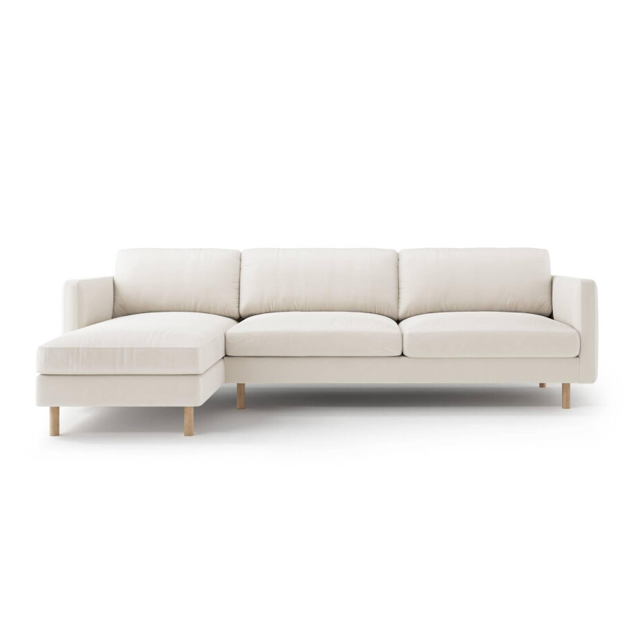 Hoekbank Eden links velvet | Micadoni afbeelding 1