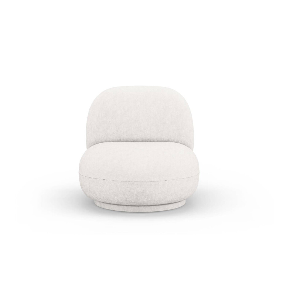 Draaibare fauteuil Chuck chenille | Micadoni Home Draaibare fauteuil Chuck chenille | Micadoni Home afbeelding 1