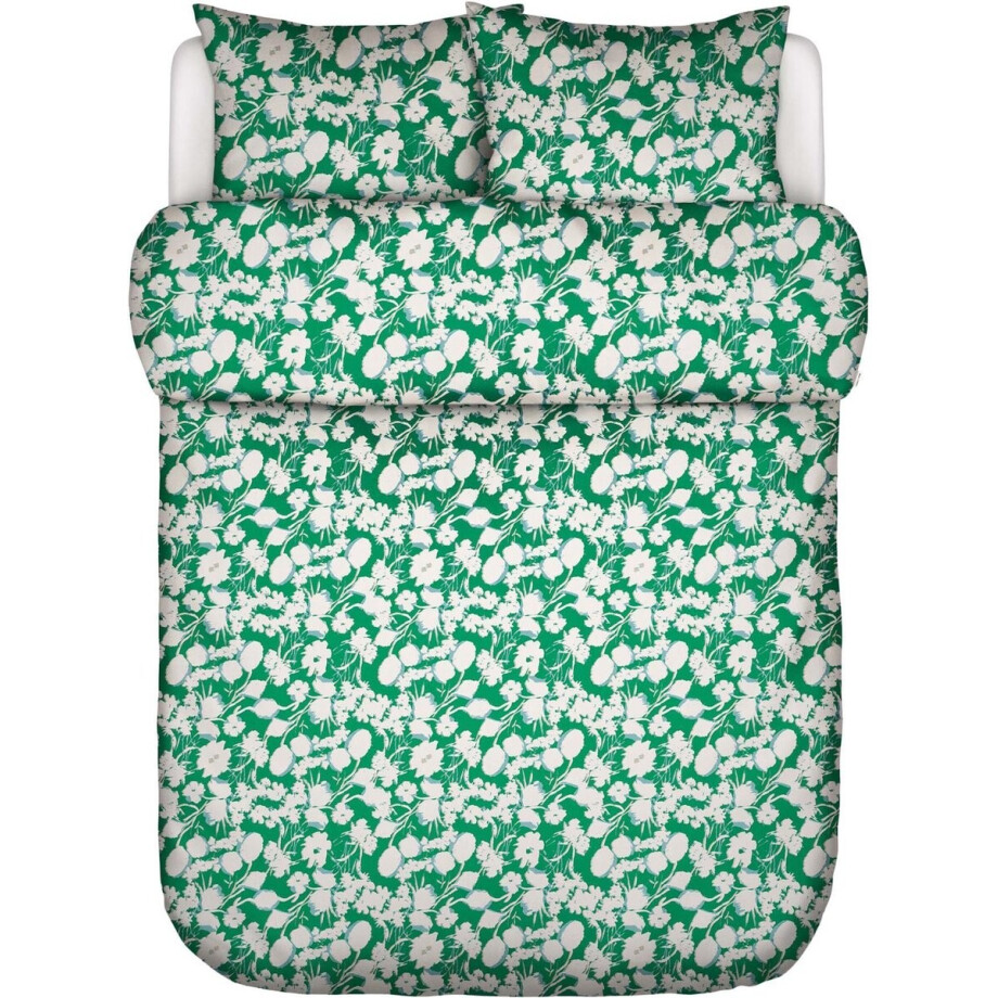 Marc O'Polo Hanne Dekbedovertrek Vivid Green - Tweepersoons – 200x200/220 cm afbeelding 1