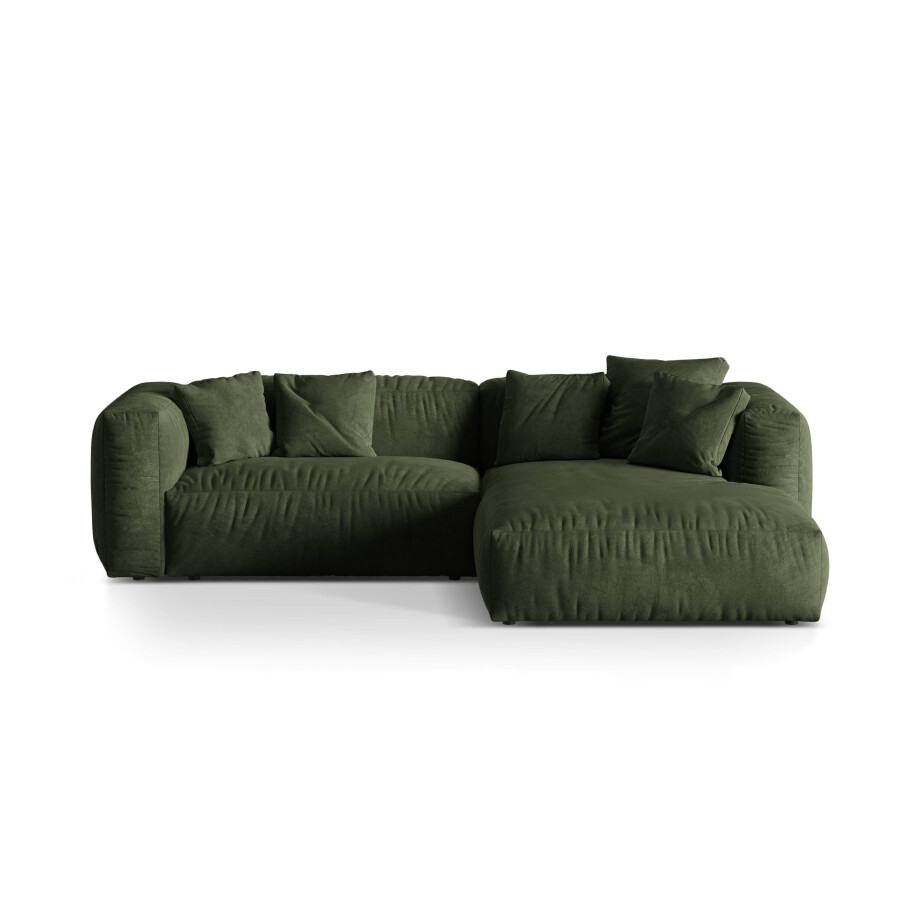 Hoekbank Martina rechts velvet | Micadoni afbeelding 1