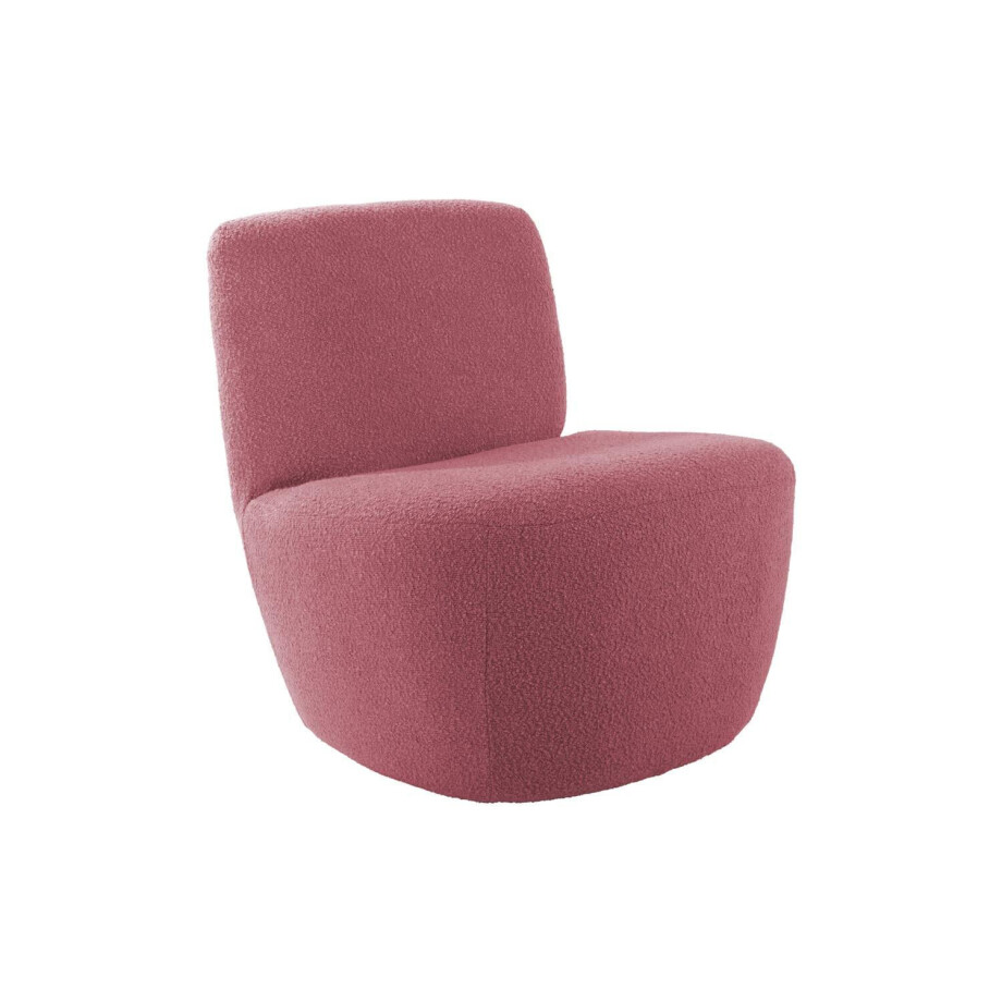 Fauteuil Ada bouclé | LEITMOTIV afbeelding 1
