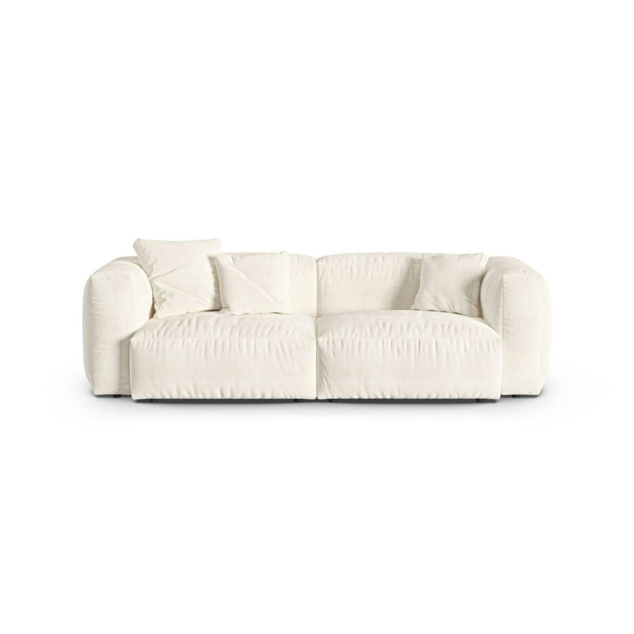 Modulaire 3-zitsbank Martina bouclé | Micadoni Home Modulaire 3-zitsbank Martina bouclé | Micadoni Home afbeelding 1