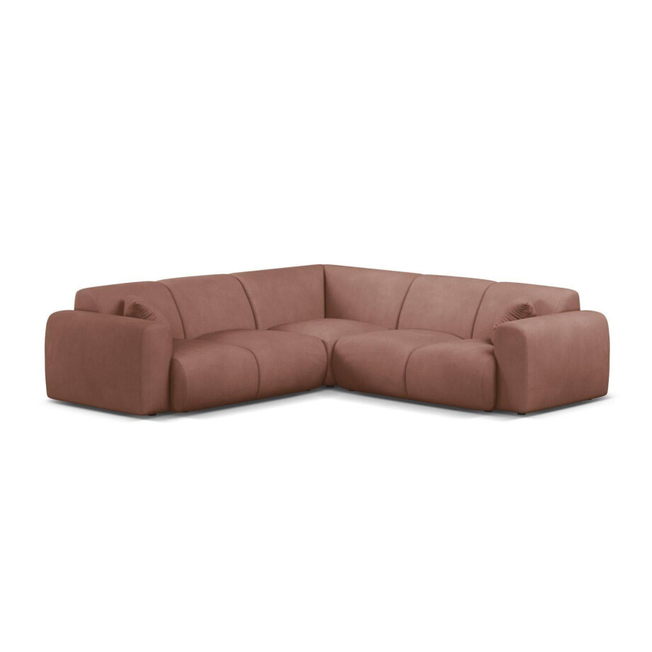 Symmetrische hoekbank Molino chenille | Micadoni Home Symmetrische hoekbank Molino chenille | Micadoni Home afbeelding 1