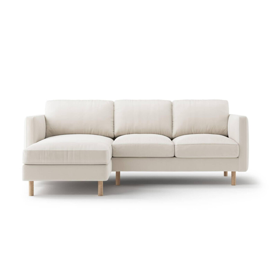 Hoekbank Eden links velvet | Micadoni afbeelding 1