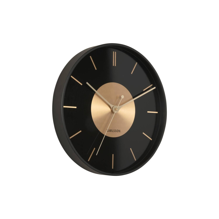 Wandklok Gold Disc | KARLSSON afbeelding 1