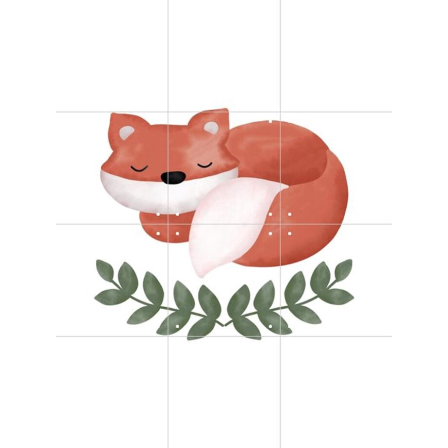 IXXI Fox Serenity, BAINAI - 60 x 80 cm - Gratis ophangtool - Grote wanddecoratie en posters Kinderkamer, Babykamer, Kinderen IXXI Fox Serenity, BAINAI - 60 x 80 cm - Gratis ophangtool - Grote wanddecoratie en posters Kinderkamer, Babykamer, Kinderen afbeelding 1