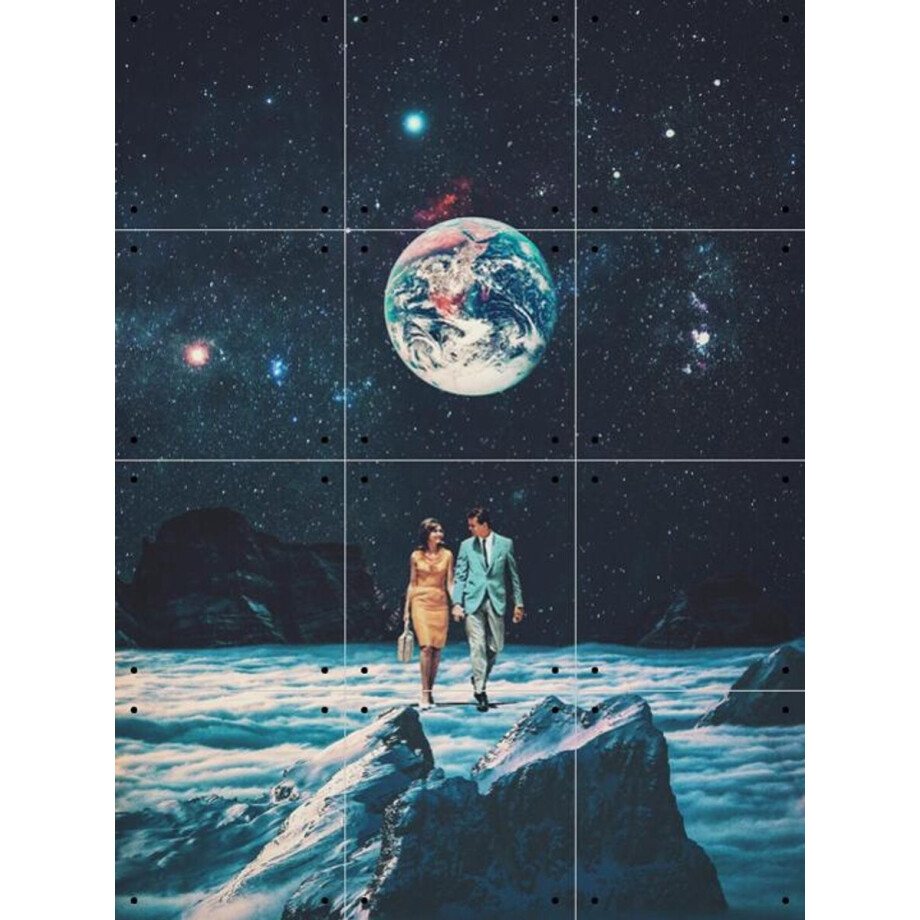 IXXI I promise you will be back soon, Frank Moth - 60 x 80 cm - Gratis ophangtool - Grote wanddecoratie en posters - Collage, Surrealisme, Digitale IXXI I promise you will be back soon, Frank Moth - 60 x 80 cm - Gratis ophangtool - Grote wanddecoratie en posters - Collage, Surrealisme, Digitale afbeelding 1