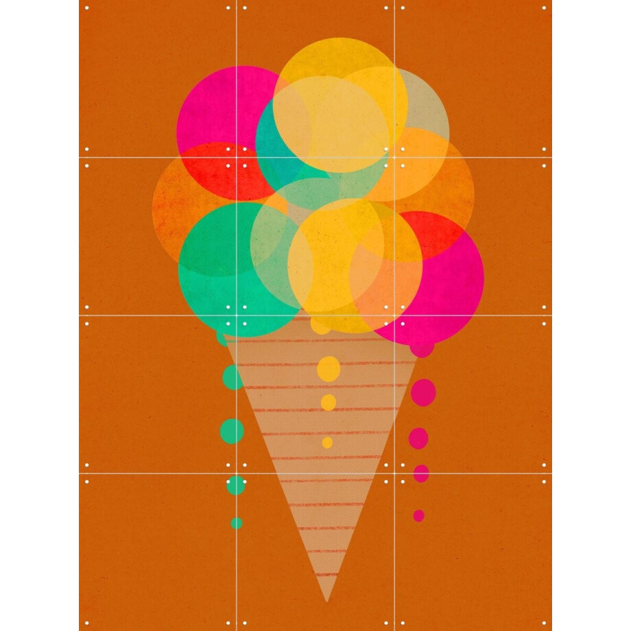 IXXI Neon Ice Cream, Treechild & Various - 60 x 80 cm - Gratis ophangtool - Grote wanddecoratie en posters - Kleurrijk, Babykamer, Kinderkamer IXXI Neon Ice Cream, Treechild & Various - 60 x 80 cm - Gratis ophangtool - Grote wanddecoratie en posters - Kleurrijk, Babykamer, Kinderkamer afbeelding