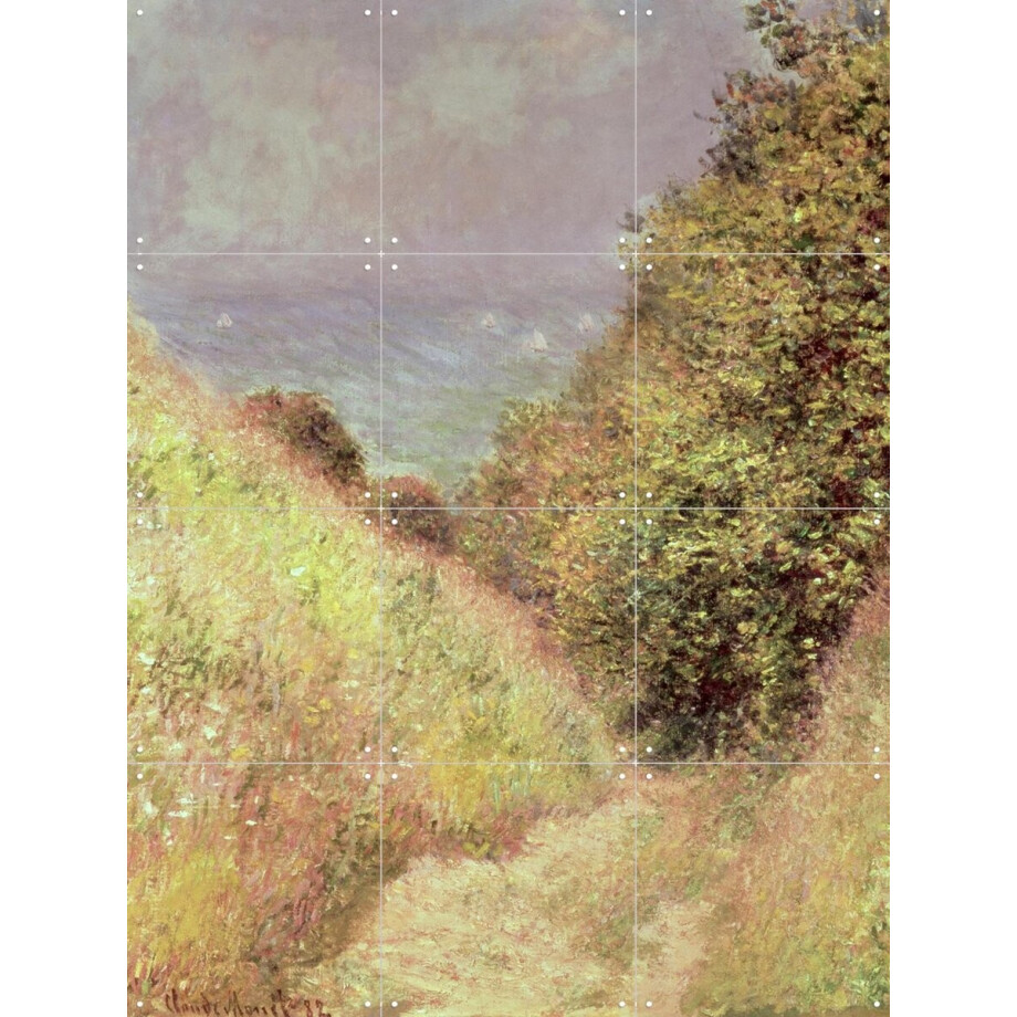 IXXI Chemin de la Cavee at Pourville, Claude Monet & Bridgeman Images - 60 x 80 cm - Gratis ophangtool - Grote wanddecoratie en posters - Klassiek IXXI Chemin de la Cavee at Pourville, Claude Monet & Bridgeman Images - 60 x 80 cm - Gratis ophangtool - Grote wanddecoratie en posters - Klassiek afbeelding 1