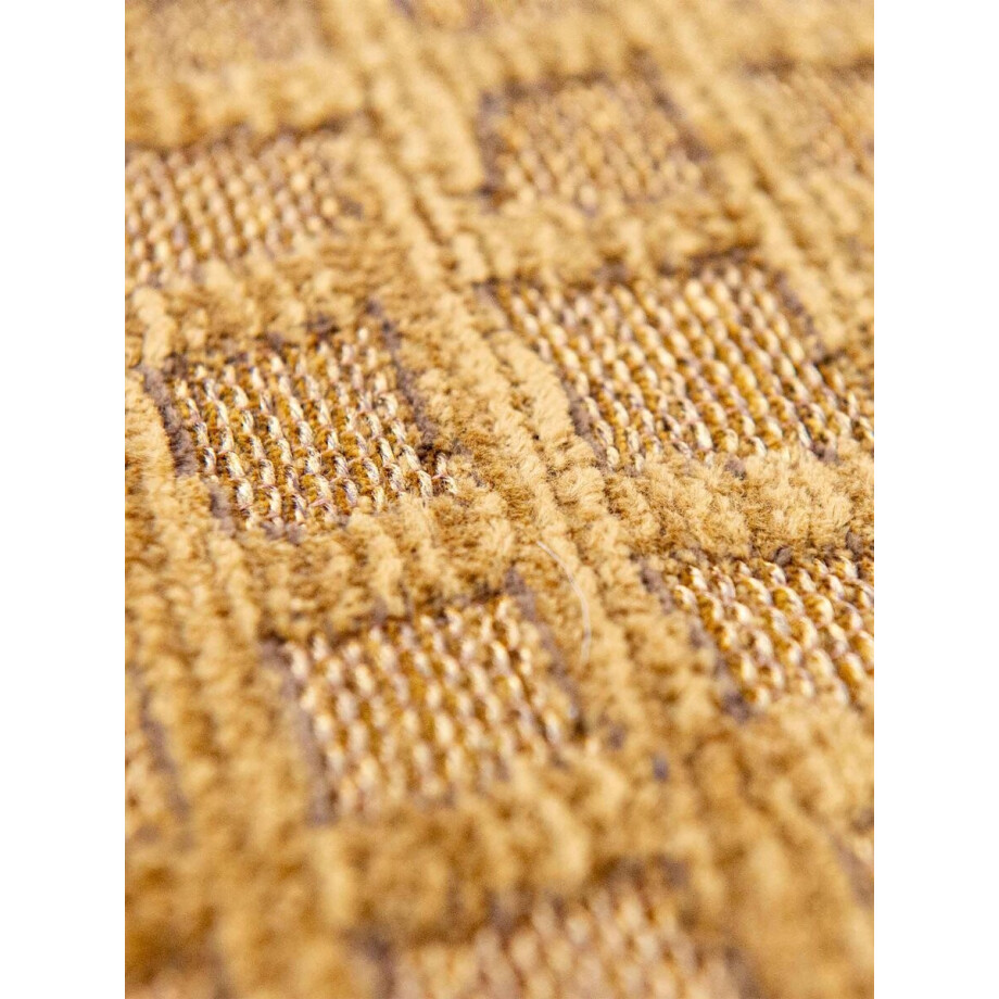 Vloerkleed Louis de Poortere Trammel Structures 9248 Roman Gold Vloerkleed - 80x150 - - Tapijt - - Vloerkleed Louis de Poortere Trammel Structures 9248 Roman Gold Vloerkleed - 80x150 - - Tapijt - - afbeelding 1
