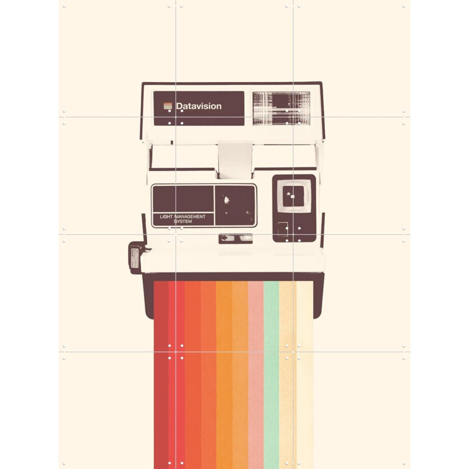 IXXI Instant Camera Rainbow, Florent Bodart - 60 x 80 cm - Gratis ophangtool - Grote wanddecoratie en posters - Pop art, Minimalisme, Vintage, Speels IXXI Instant Camera Rainbow, Florent Bodart - 60 x 80 cm - Gratis ophangtool - Grote wanddecoratie en posters - Pop art, Minimalisme, Vintage, Speels afbeelding 1