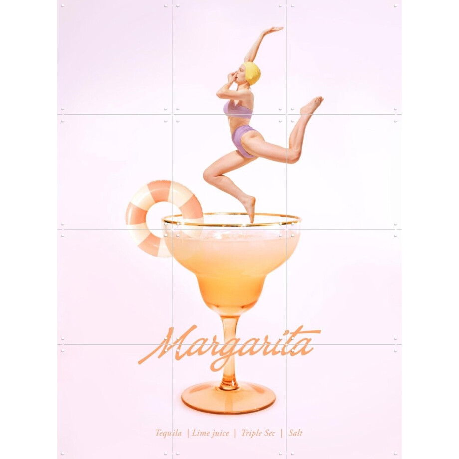 IXXI Margarita, Paul Fuentes - 60 x 80 cm - Gratis ophangtool - Grote wanddecoratie en posters - Speels, Illustraties, Pop art, Fotografie, Digitale IXXI Margarita, Paul Fuentes - 60 x 80 cm - Gratis ophangtool - Grote wanddecoratie en posters - Speels, Illustraties, Pop art, Fotografie, Digitale afbeelding 1