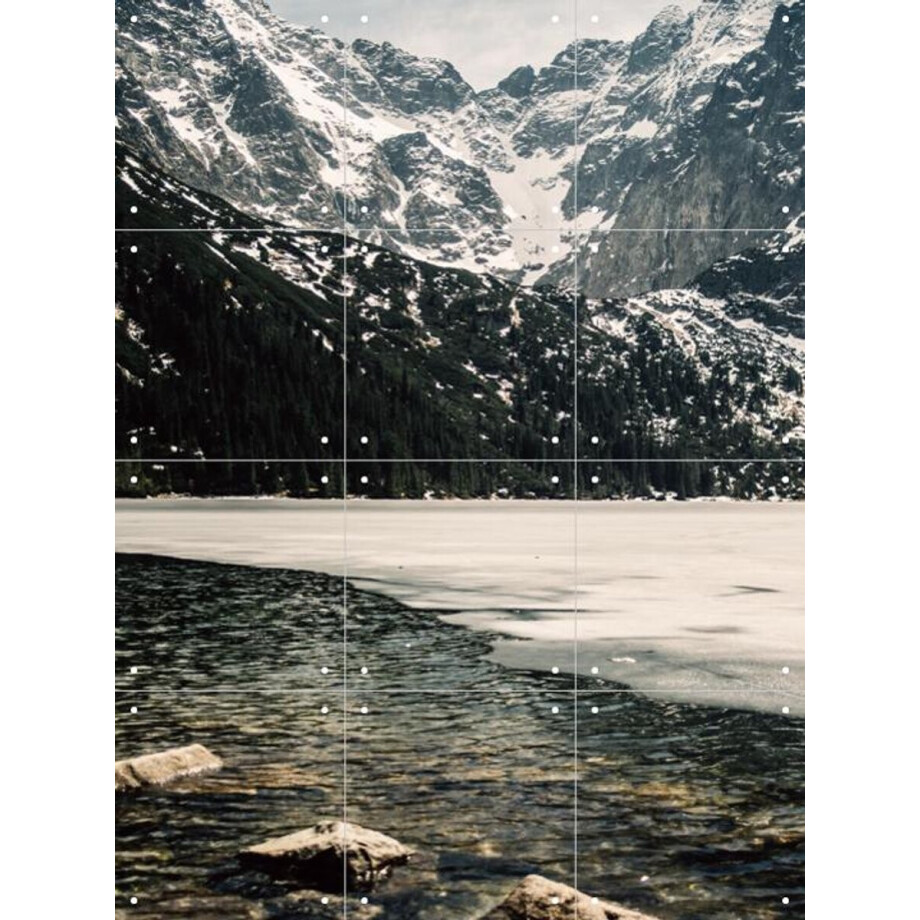 IXXI Winter Mountain Lake, Pati Photography - 60 x 80 cm - Gratis ophangtool - Grote wanddecoratie en posters - Fotografie, Naturalisme, Mancave IXXI Winter Mountain Lake, Pati Photography - 60 x 80 cm - Gratis ophangtool - Grote wanddecoratie en posters - Fotografie, Naturalisme, Mancave afbeelding 1