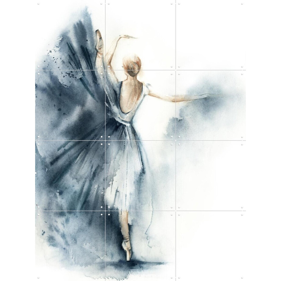 IXXI Ballerina Blue 2, Canot Stop Painting - 60 x 80 cm - Gratis ophangtool - Grote wanddecoratie en posters - Illustraties, Aquarel, Slaapkamer IXXI Ballerina Blue 2, Canot Stop Painting - 60 x 80 cm - Gratis ophangtool - Grote wanddecoratie en posters - Illustraties, Aquarel, Slaapkamer afbeelding 1