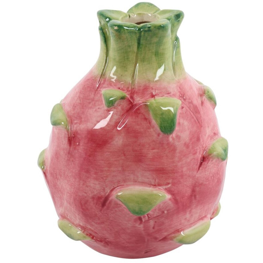 Pitaya vaas M roze 10,5x10,5x13cm afbeelding 1
