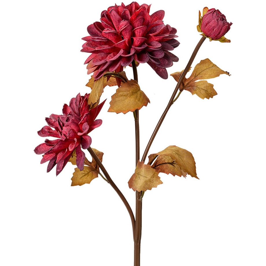 Clayre & Eef Kunstbloem 66 cm Rood Kunststof afbeelding 1