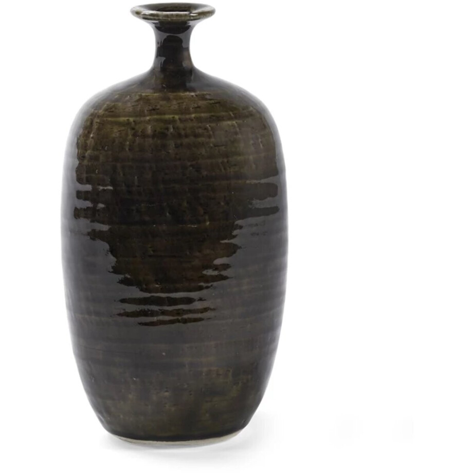 Serax vaas D16cm H30.5cm donkergroen Serax vaas D16cm H30.5cm donkergroen afbeelding 1