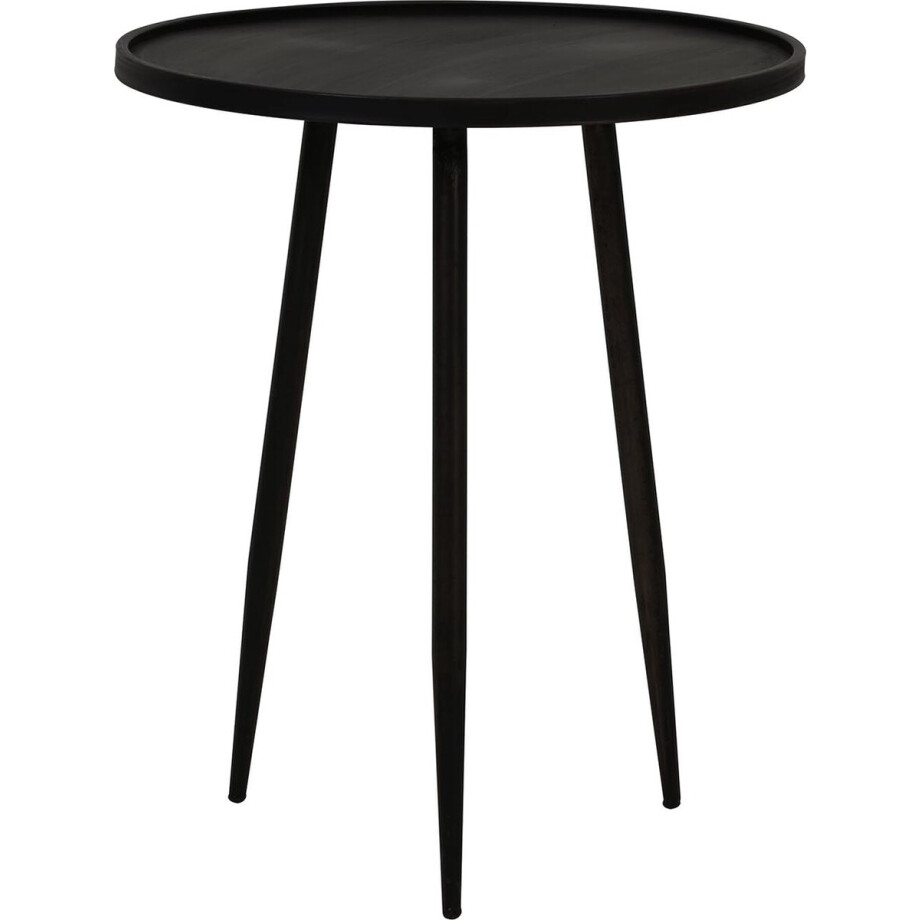 Light & Living Bijzettafel Envira - Zink - Ø51cm - Modern afbeelding 1