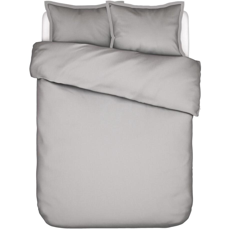 ESSENZA Aziza Dekbedovertrek Cloud grey - Lits-Jumeaux - 240x200/220 cm afbeelding 1
