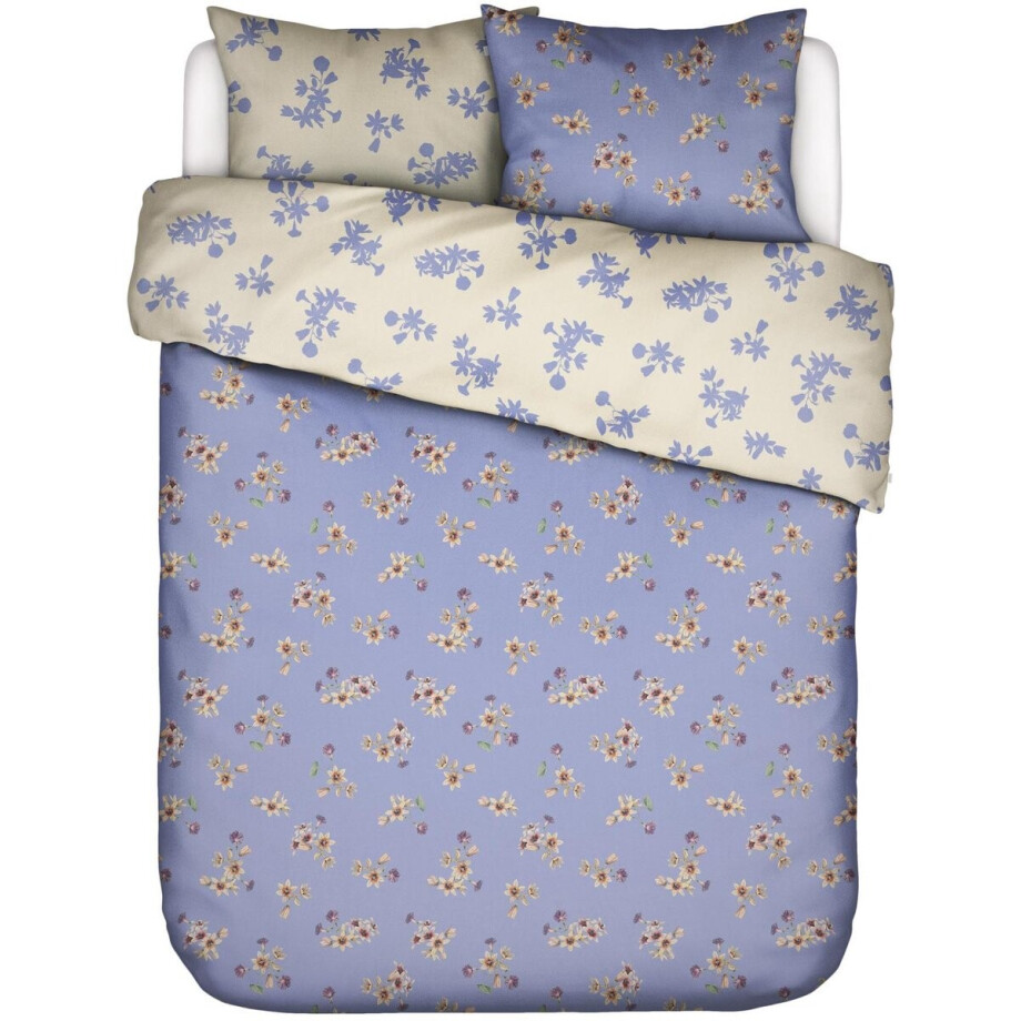 Essenza Fiora Dekbedovertrek Lavender blue - Lits-Jumeaux - 240x200/220 cm Essenza Fiora Dekbedovertrek Lavender blue - Lits-Jumeaux - 240x200/220 cm afbeelding 1