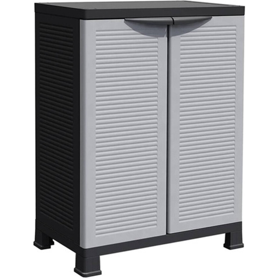 vidaXL - Opbergkast - 68x39x92 - cm - kunststof vidaXL - Opbergkast - 68x39x92 - cm - kunststof afbeelding 1