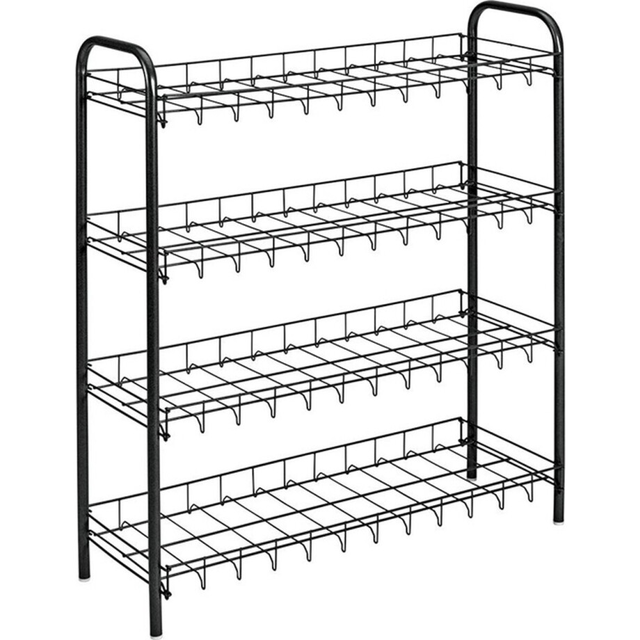 Metaltex - Schoenenrek - 4-laags - Shoe - 4 - zwart afbeelding 1