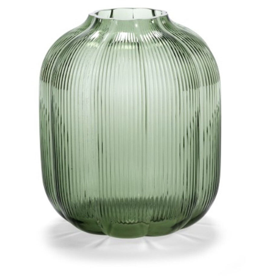 Serax Glass vases by Serax Vaas 01 L Groen 16 x 18 cm afbeelding 1