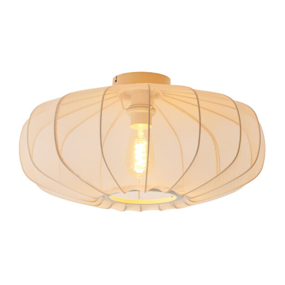 Light & Living Plafondlamp 'Plumalia' 40cm, kleur Zand Light & Living Plafondlamp 'Plumalia' 40cm, kleur Zand afbeelding